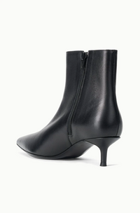 Sebastian Ankle Kitten Boot, Black