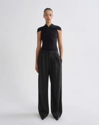 Sathia Trouser, Charcoal Heather
