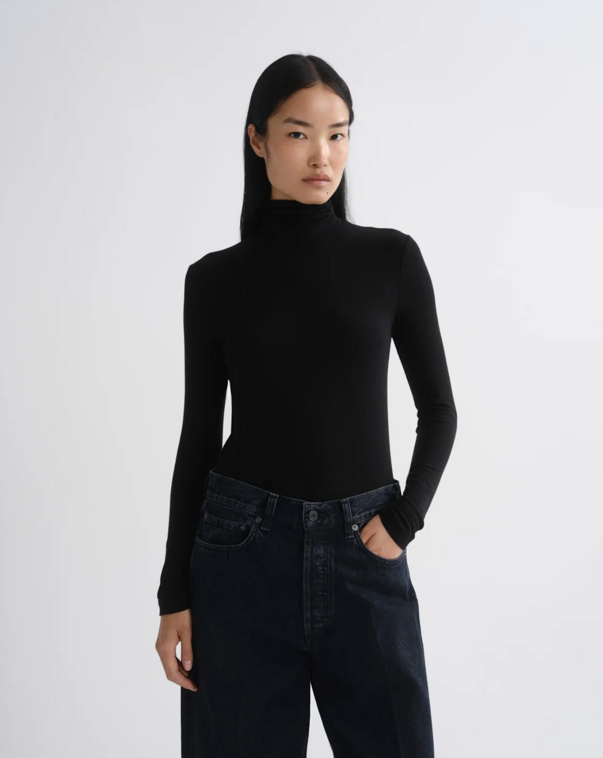 Pascale Turtleneck, Black