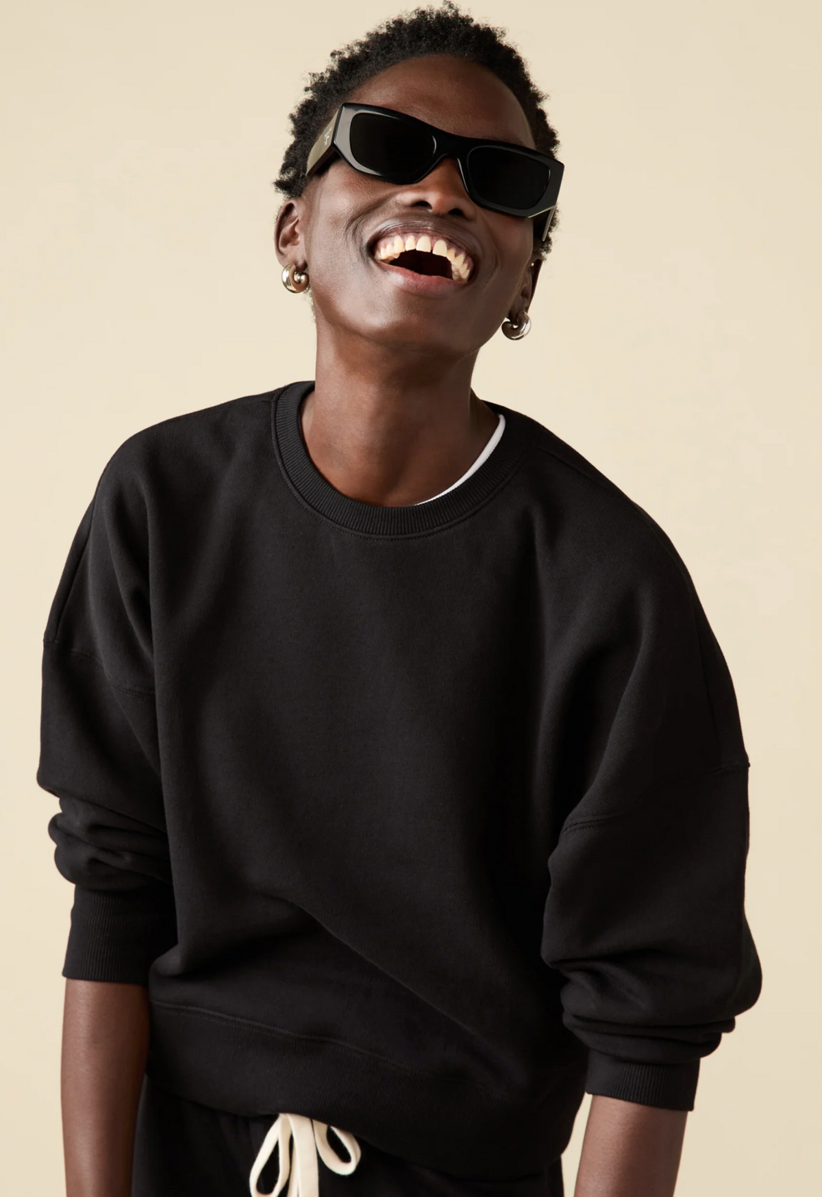 The Everyday Sweatshirt,  Black