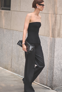 The Soiree Strapless Top, Black