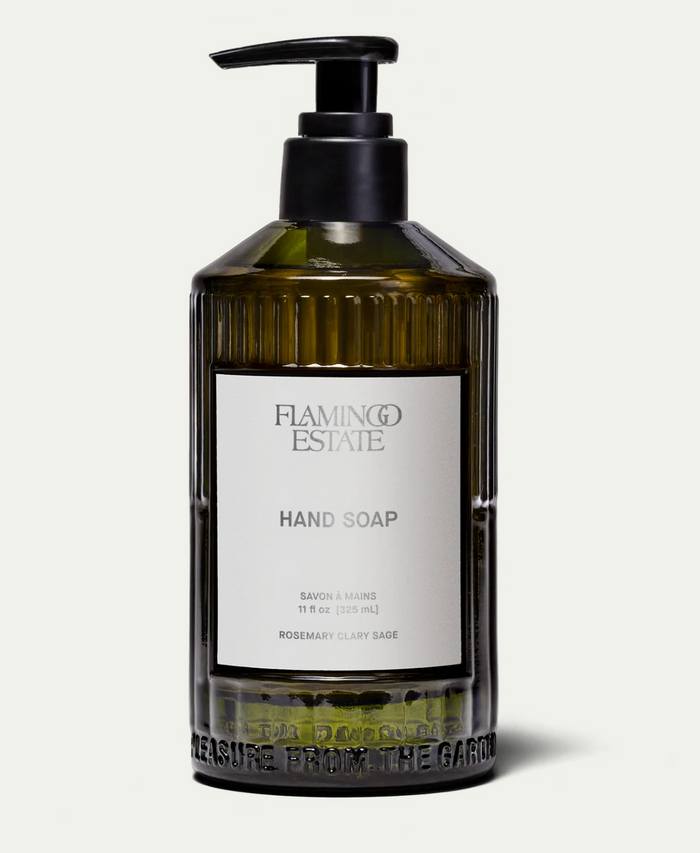 Rosemary Clary Sage Glass Hand Soap