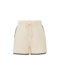 Fairlight Jacquard Short, Cream/Black
