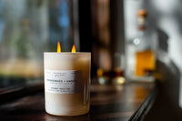 Sydney Hale Candle, Woodsmoke + Amber