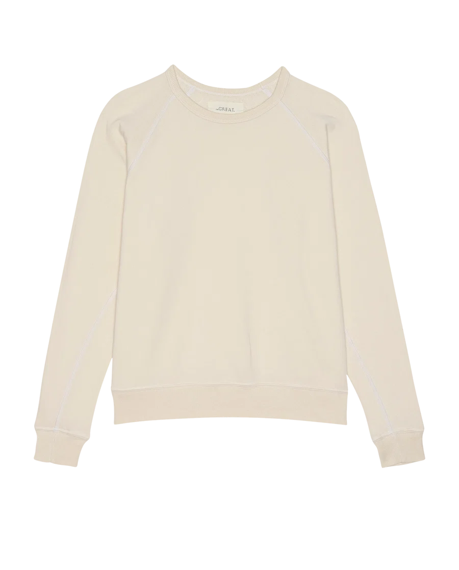 The Fleece Rookie Sweatshirt, Washed White