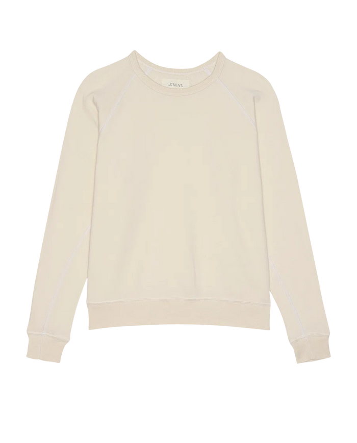 The Fleece Rookie Sweatshirt, Washed White