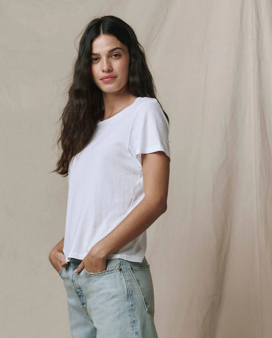 The Little Tee, True White