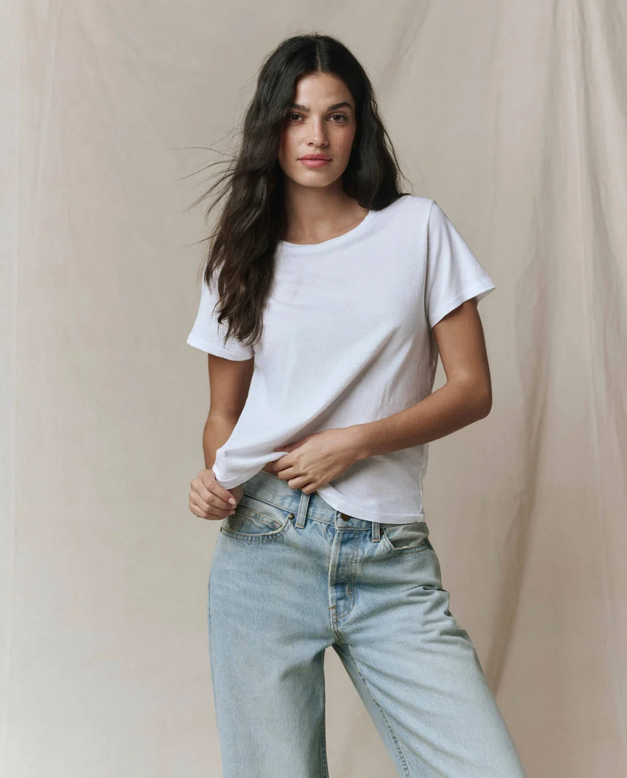 The Little Tee, True White