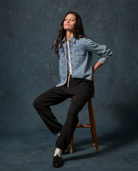 The Fleece Stadium Sweatpant, Almost Black