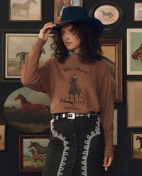 Stetson The College Sweatshirt, Tobacco