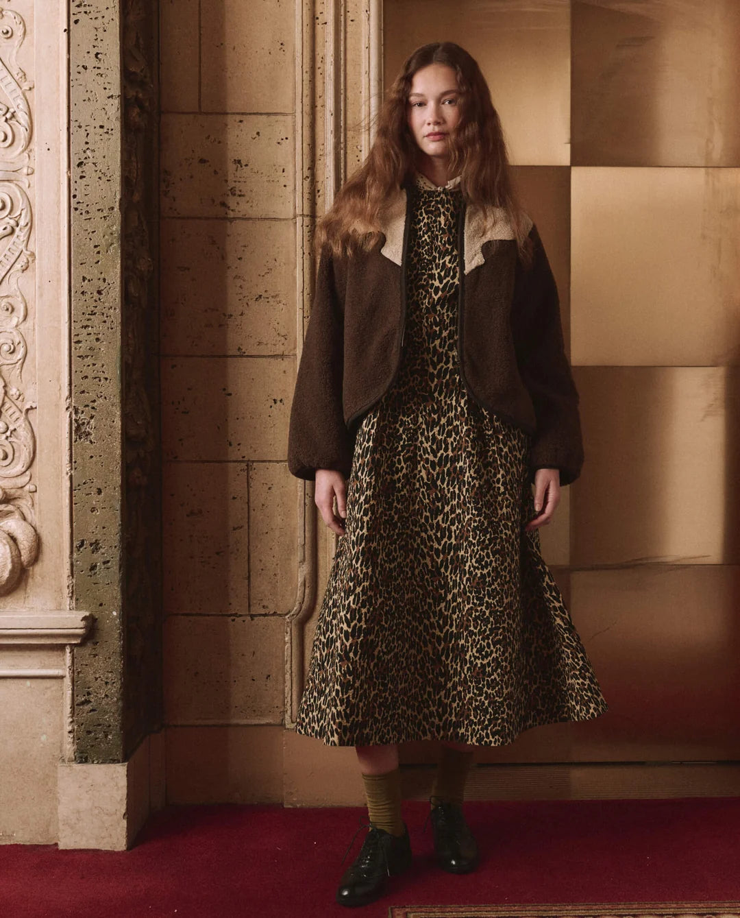 The Reversible Western Yoke Jacket, Brown
