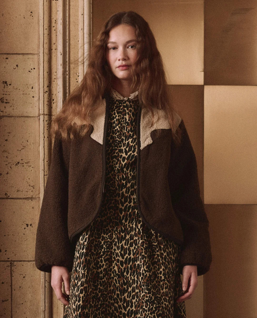 The Reversible Western Yoke Jacket, Brown