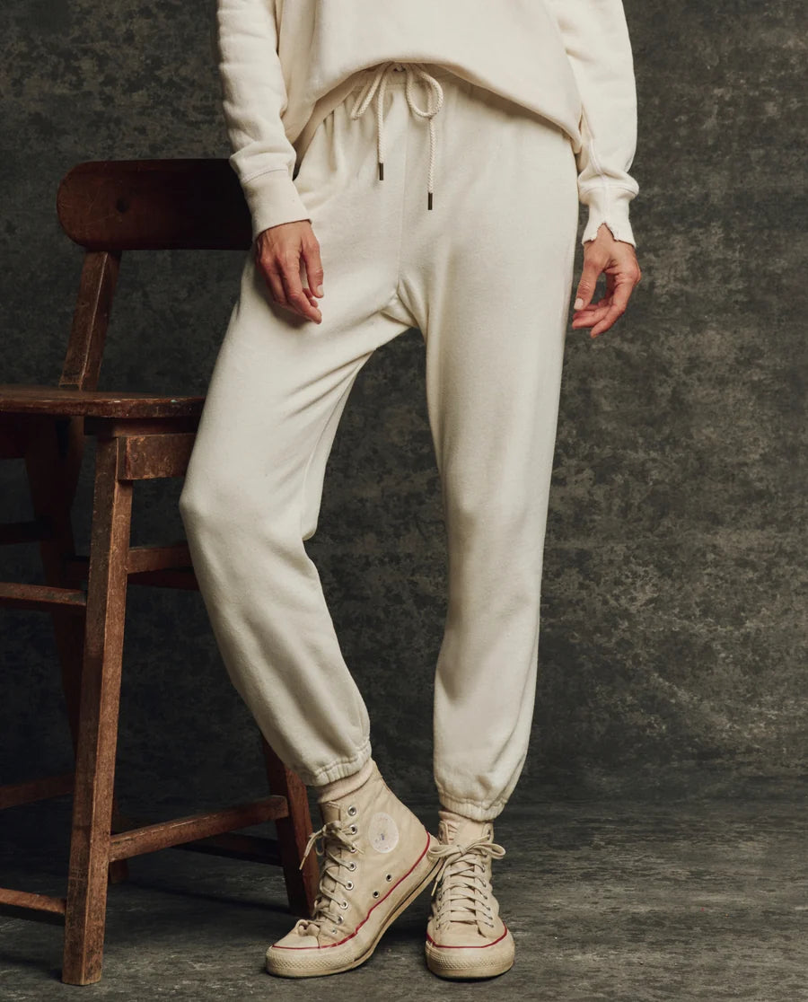 The Fleece Stadium Sweatpant, Washed White