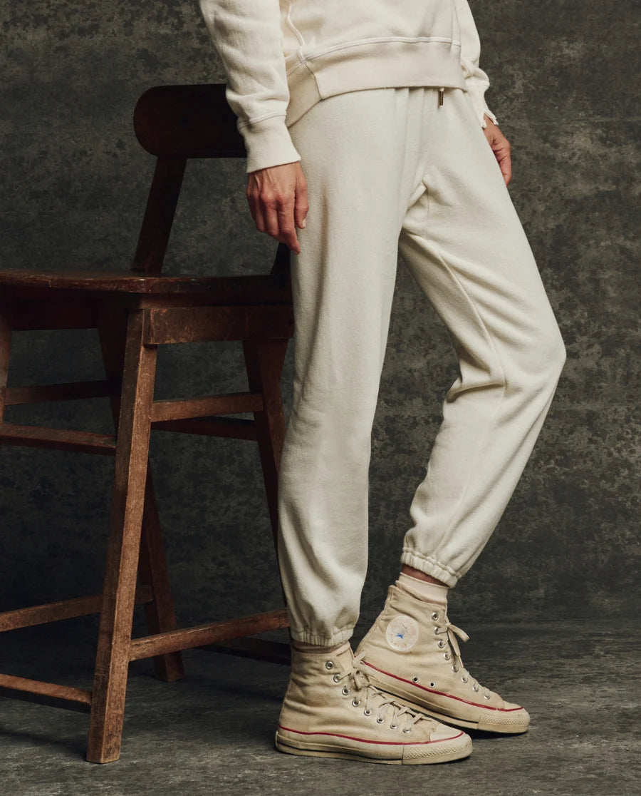The Fleece Stadium Sweatpant, Washed White