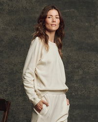 The Fleece Rookie Sweatshirt, Washed White