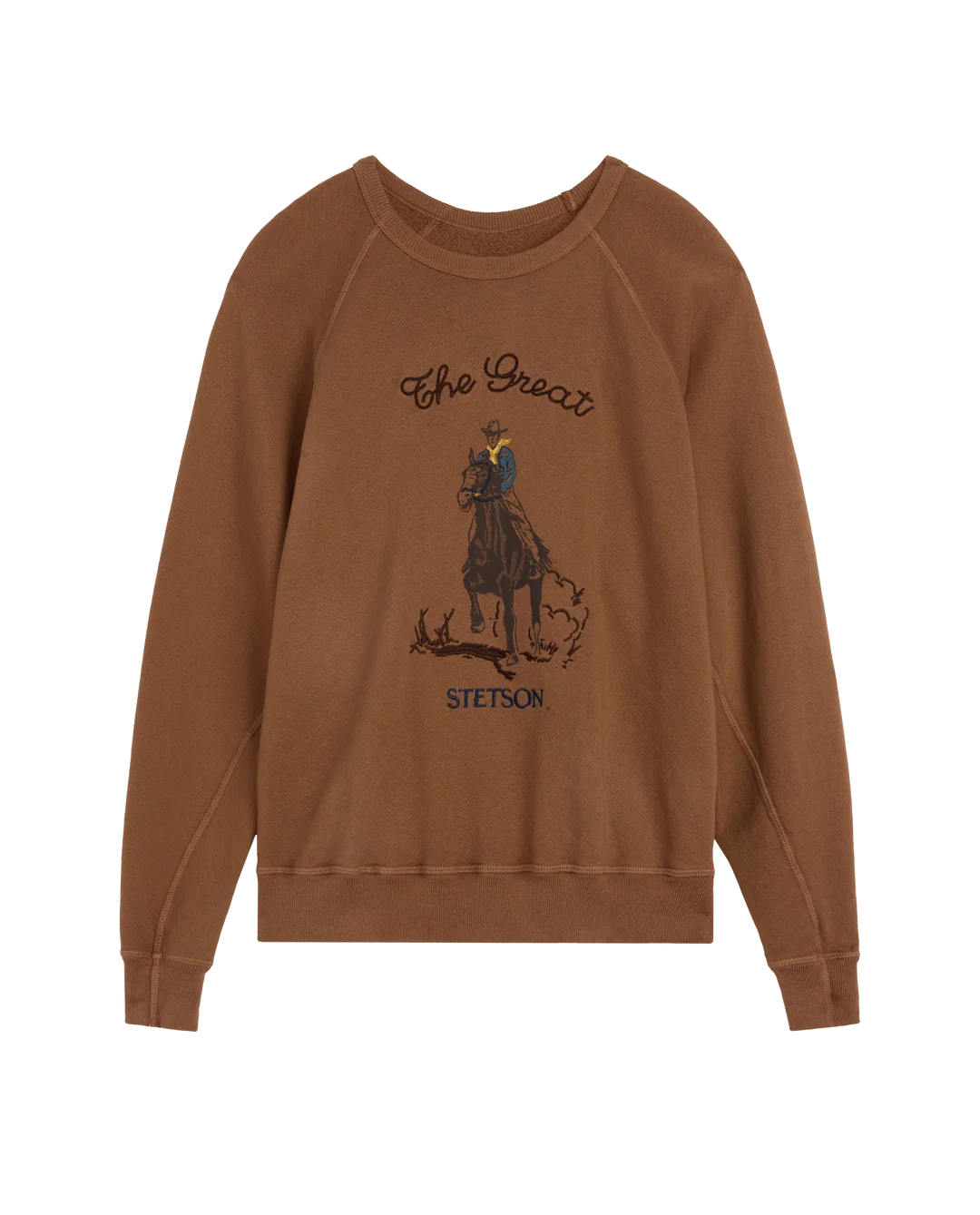 Stetson The College Sweatshirt, Tobacco