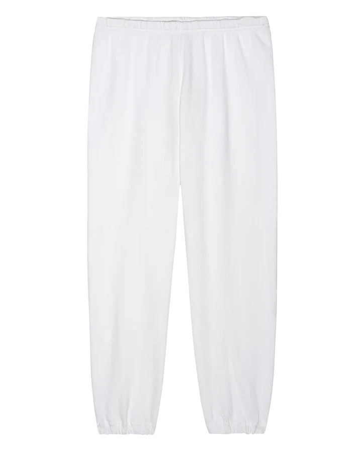 The Stadium Sweatpant, True White