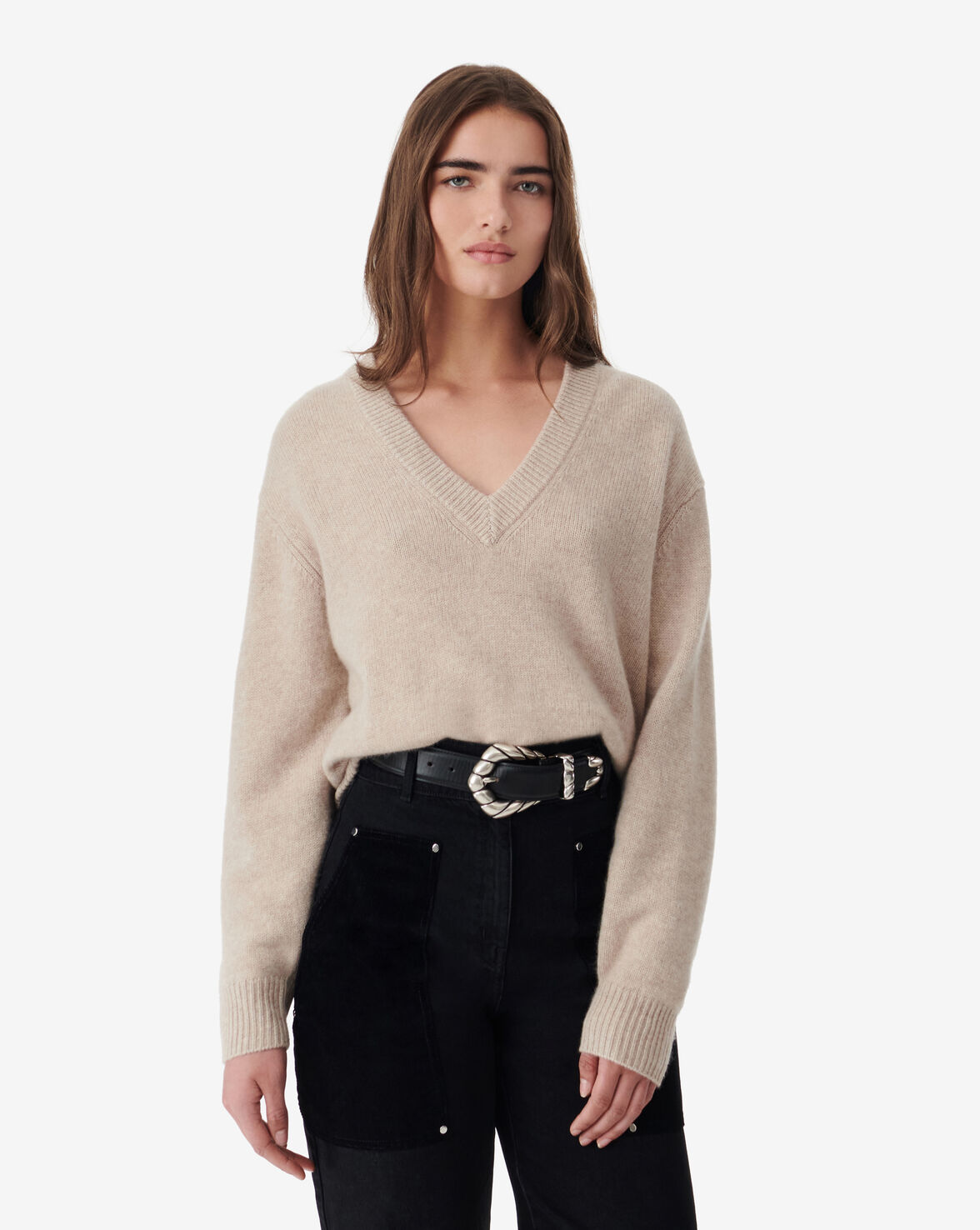 Willoy Sweater, Light Taupe