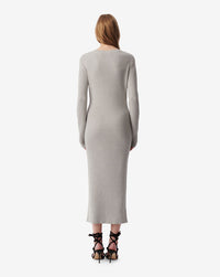 Soram Dress, Mixed Light Grey