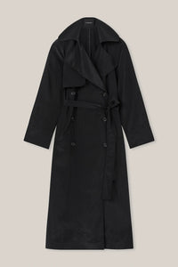 A. Emery Coat Ives Trench, Black Soho-Boutique