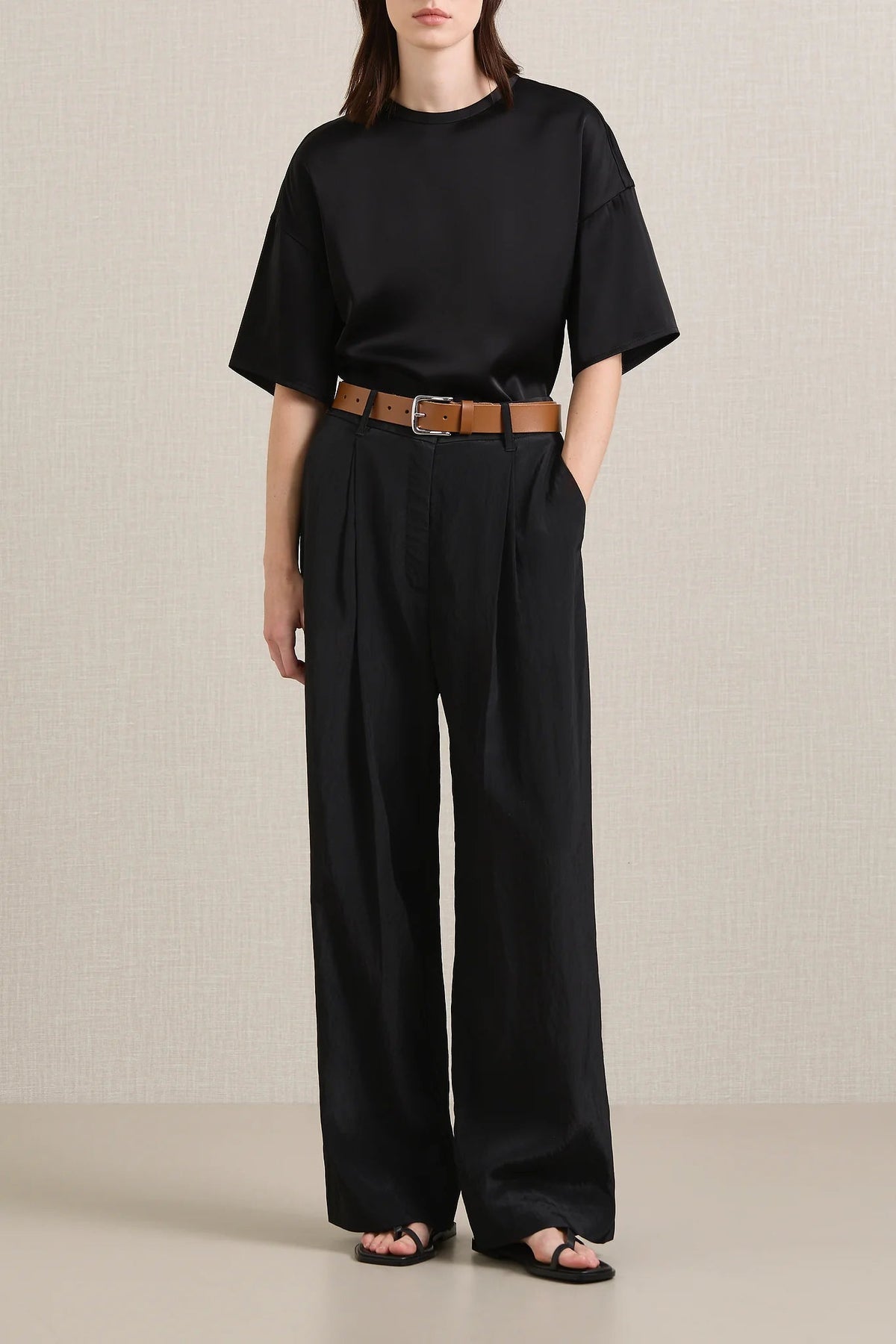 A. Emery Pants Goddard Pant, Black Soho-Boutique