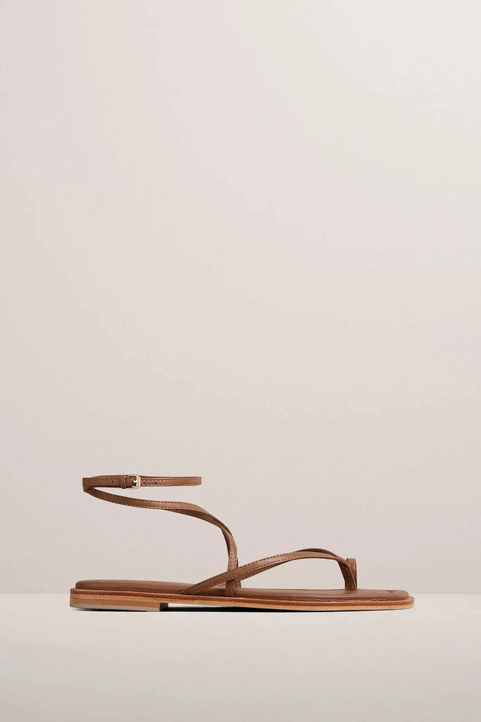 A. Emery Sandal Davis Sandal, Deep Tan Soho-Boutique