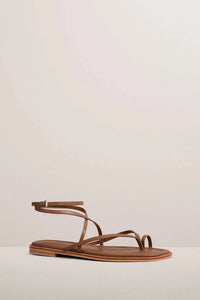 A. Emery Sandal Davis Sandal, Deep Tan Soho-Boutique