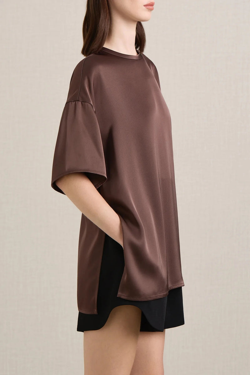 A. Emery Shirt Bristowe T-Shirt, Chocolate Soho-Boutique