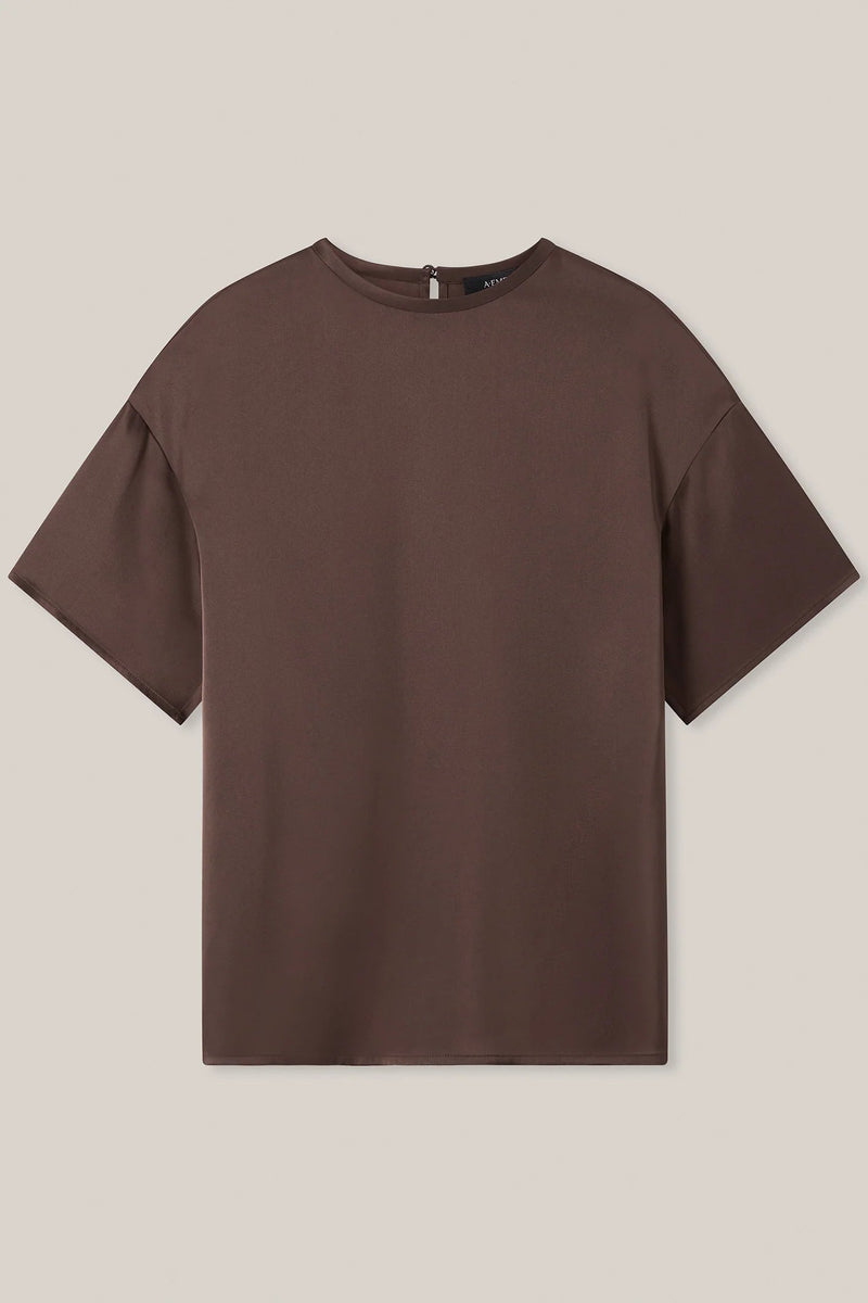 A. Emery Shirt Bristowe T-Shirt, Chocolate Soho-Boutique