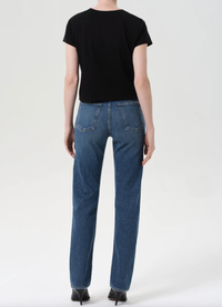 AGOLDE Denim 90's Pinch Waist Long, Overcast Soho-Boutique