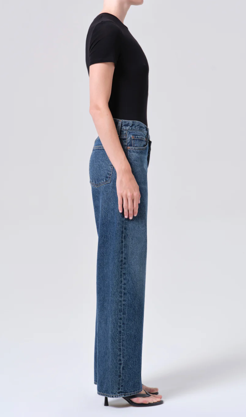 AGOLDE Denim Arc Criss Cross Jean, Form Soho-Boutique