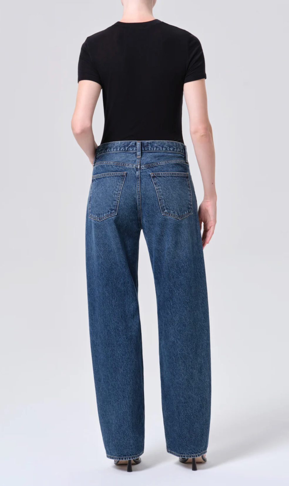 AGOLDE Denim Arc Criss Cross Jean, Form Soho-Boutique