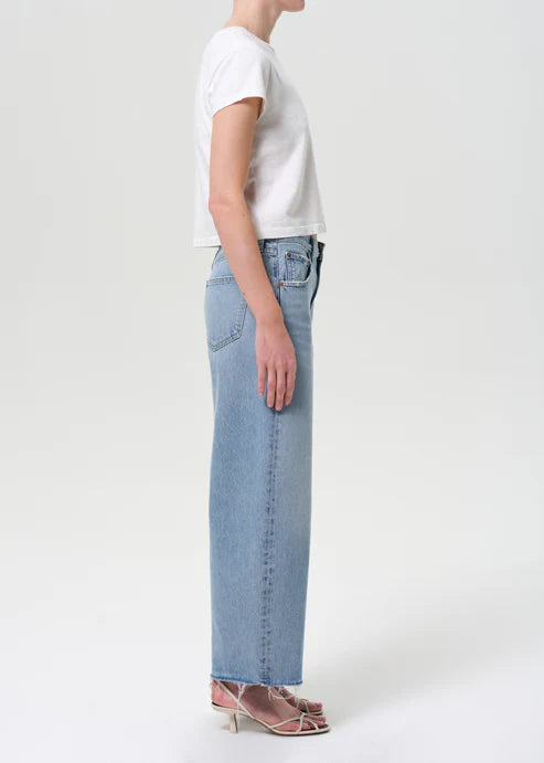 AGOLDE Denim Low Curve Fray, Force Soho-Boutique