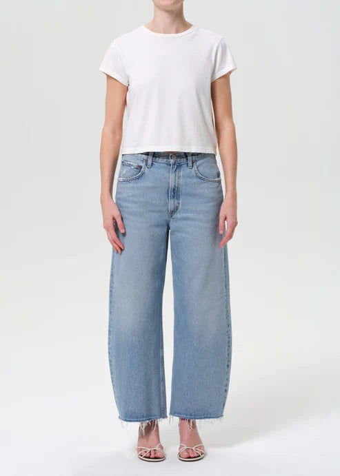 AGOLDE Denim Low Curve Fray, Force Soho-Boutique