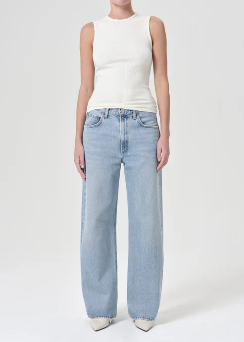 AGOLDE Denim Low Curve Jean, Force Soho-Boutique