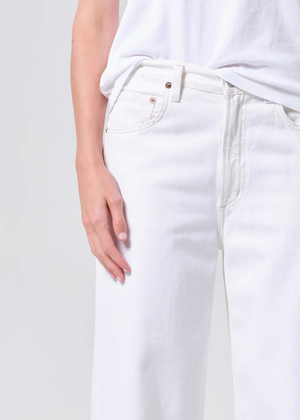 AGOLDE Denim Low Curve Jean, Milkshake Soho-Boutique