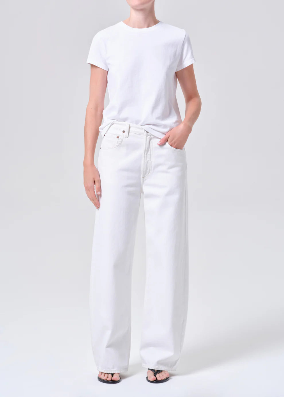 AGOLDE Denim Low Curve Jean, Milkshake Soho-Boutique