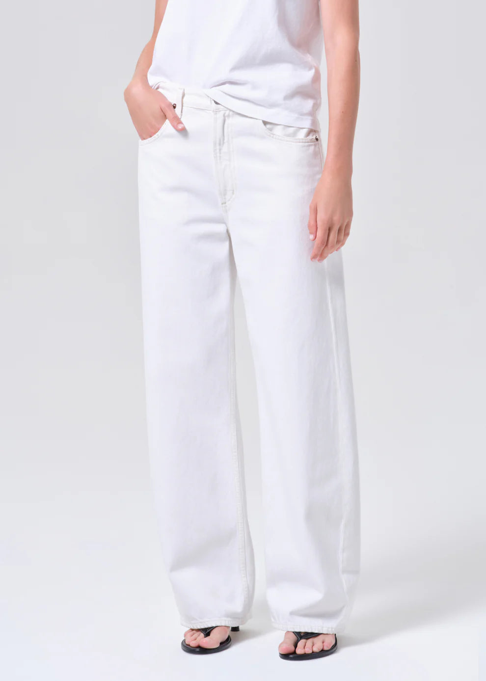 AGOLDE Denim Low Curve Jean, Milkshake Soho-Boutique