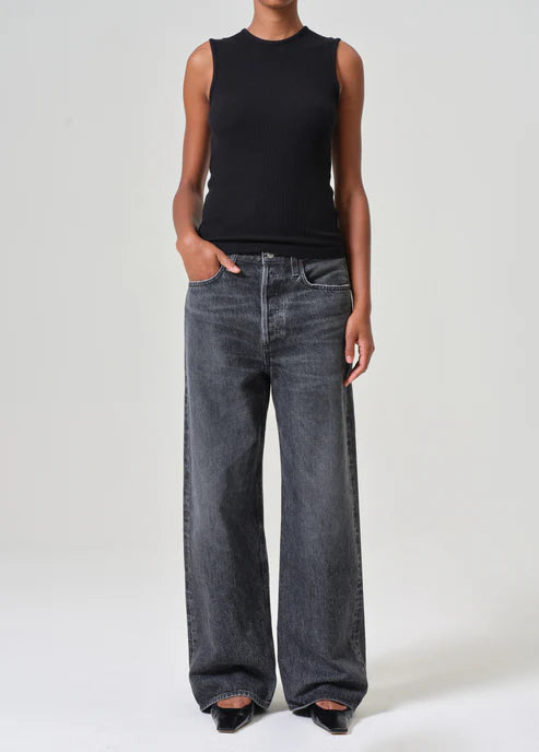 AGOLDE Denim Low Slung Baggy Jean, Ditch Soho-Boutique