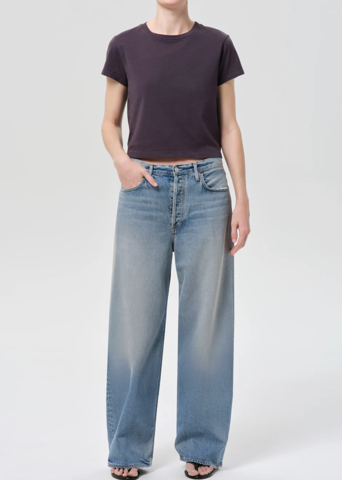 AGOLDE Denim Low Slung Baggy, Reset Soho-Boutique