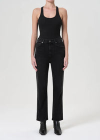 AGOLDE Denim Pinch Waist Kick Flare, Panoramic Soho-Boutique