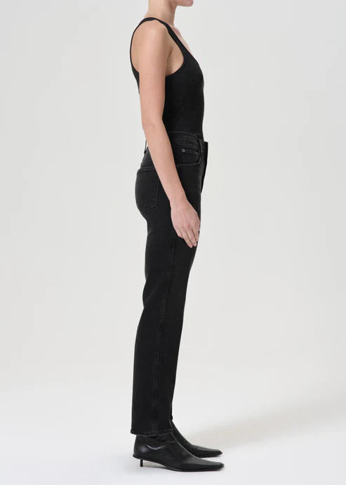 AGOLDE Denim Pinch Waist Kick Flare, Panoramic Soho-Boutique