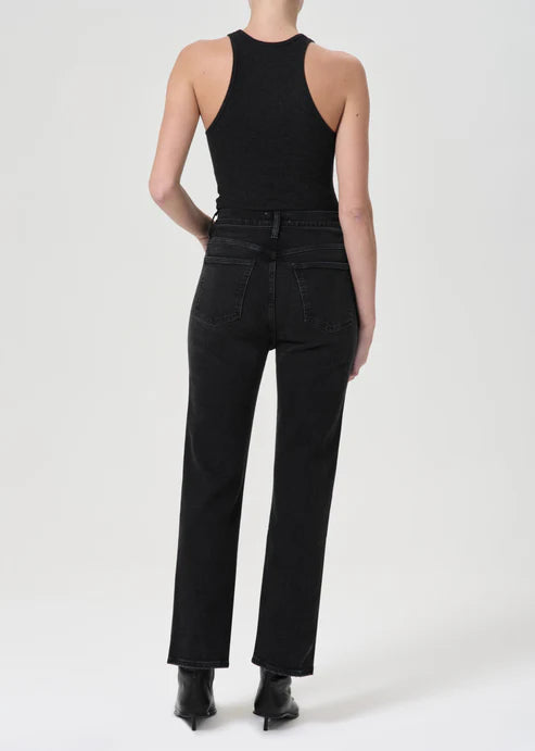 AGOLDE Denim Pinch Waist Kick Flare, Panoramic Soho-Boutique