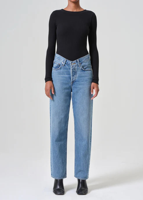 AGOLDE Denim V-Waist Baggy, Fairway Soho-Boutique