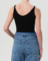 AGOLDE tank Jordan Tank, Black Soho-Boutique