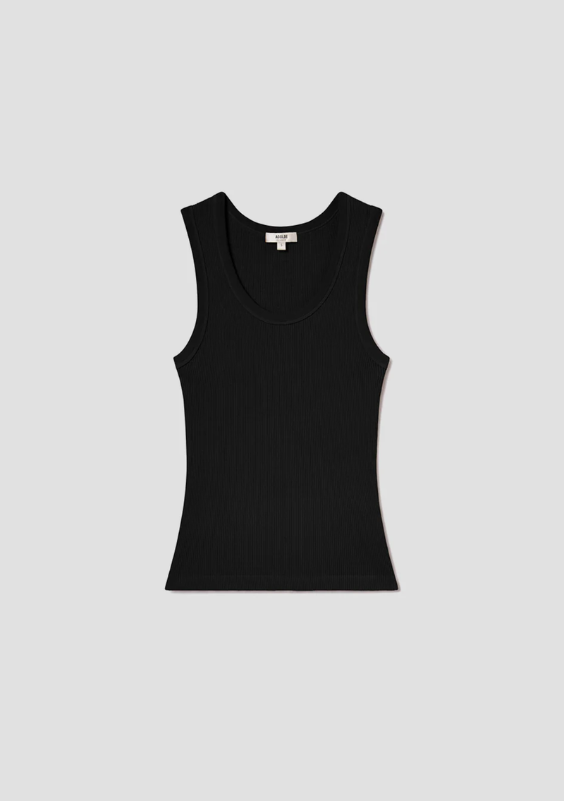 AGOLDE tank Poppy Tank, Black Soho-Boutique