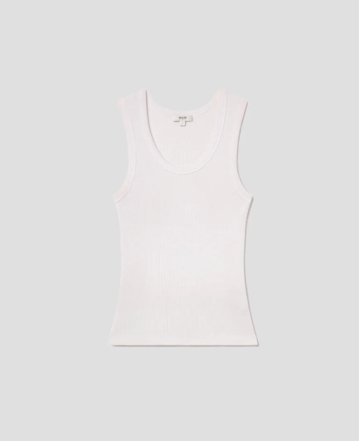 AGOLDE tank Poppy Tank, White Soho-Boutique