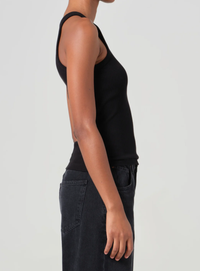AGOLDE tank Rayne Tank, Black Soho-Boutique