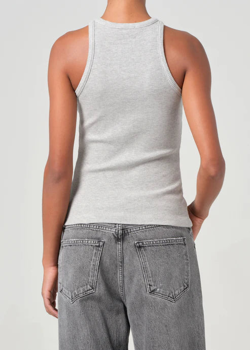 AGOLDE Tank Rayne Tank, Heather Grey Soho-Boutique