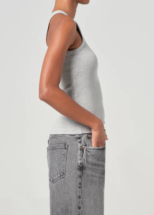 AGOLDE Tank Rayne Tank, Heather Grey Soho-Boutique